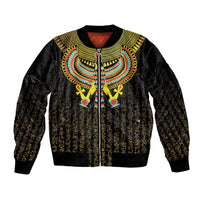 Ancient Egyptian Bomber Jacket Symbol of Horus The Falcon God LT9 - Wonder Print Shop