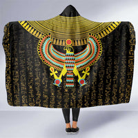 Ancient Egyptian Hooded Blanket Symbol of Horus The Falcon God