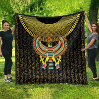 Ancient Egyptian Quilt Symbol of Horus The Falcon God - Wonder Print Shop