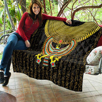 Ancient Egyptian Quilt Symbol of Horus The Falcon God - Wonder Print Shop