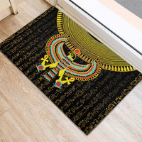 Ancient Egyptian Rubber Doormat Symbol of Horus The Falcon God - Wonder Print Shop