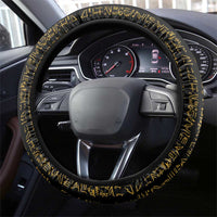 Ancient Egyptian Steering Wheel Cover Symbol of Horus The Falcon God - Wonder Print Shop