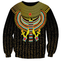 Ancient Egyptian Sweatshirt Symbol of Horus The Falcon God - Wonder Print Shop