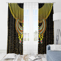 Ancient Egyptian Window Curtain Symbol of Horus The Falcon God - Wonder Print Shop