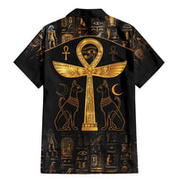 Ankh with Eye of Horus Family Matching Mermaid Dress and Hawaiian Shirt Ancient Egypt Culture LT9 - Wonder Print Shop