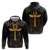 Ankh with Eye of Horus Hoodie Ancient Egypt Culture - Wonder Print Shop
