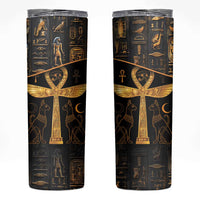 Ankh with Eye of Horus Skinny Tumbler Ancient Egypt Culture - Wonder Print Shop