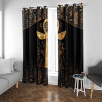 Ankh with Eye of Horus Window Curtain Ancient Egypt Culture - Wonder Print Shop