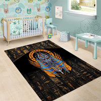 Egyptian Anubis Area Rug Ancient Egypt Culture LT9 - Wonder Print Shop
