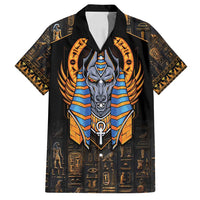 Egyptian Anubis Family Matching Tank Maxi Dress and Hawaiian Shirt Ancient Egypt Culture - Wonder Print Shop