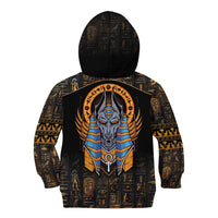 Egyptian Anubis Kid Hoodie Ancient Egypt Culture - Wonder Print Shop