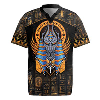 Egyptian Anubis Rugby Jersey Ancient Egypt Culture - Wonder Print Shop