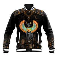 Winged Egypt Cats Baseball Jacket Ancient Egypt Culture LT9 - Wonder Print Shop