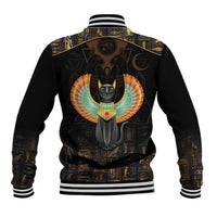 Winged Egypt Cats Baseball Jacket Ancient Egypt Culture LT9 - Wonder Print Shop