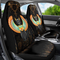 Winged Egypt Cats Car Seat Cover Ancient Egypt Culture LT9 - Wonder Print Shop