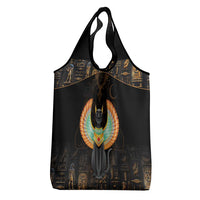 Winged Egypt Cats Grocery Bag Ancient Egypt Culture