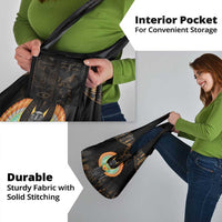 Winged Egypt Cats Grocery Bag Ancient Egypt Culture