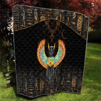 Winged Egypt Cats Quilt Ancient Egypt Culture - Wonder Print Shop