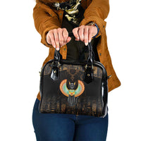 Winged Egypt Cats Shoulder Handbag Ancient Egypt Culture