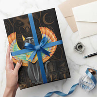 Winged Egypt Cats Wrapping Paper Ancient Egypt Culture - Wonder Print Shop