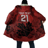 Custom Women Rugby Canada Cloak Maple Energy Never Stops - Wonder Print Shop