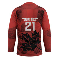 Custom Women Rugby Canada Hockey Jersey Maple Energy Never Stops - Wonder Print Shop
