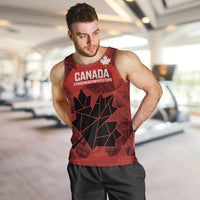 Custom Women Rugby Canada Men Tank Top Maple Energy Never Stops - Wonder Print Shop