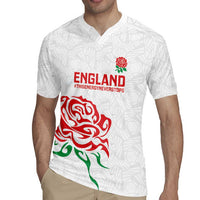 Custom Women Rugby England Rugby Jersey Red Roses Energy Never Stops - Wonder Print Shop