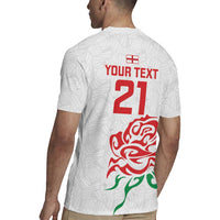 Custom Women Rugby England Rugby Jersey Red Roses Energy Never Stops - Wonder Print Shop