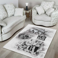 Tuskegee Airmen 332nd Fighter Group Area Rug The First to Fly with Honor - Wonder Print Shop