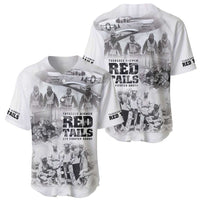 Tuskegee Airmen 332nd Fighter Group Baseball Jersey The First to Fly with Honor - Wonder Print Shop