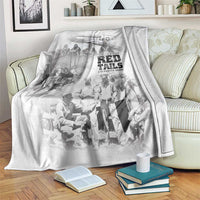 Tuskegee Airmen 332nd Fighter Group Blanket The First to Fly with Honor - Wonder Print Shop