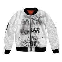 Tuskegee Airmen 332nd Fighter Group Bomber Jacket The First to Fly with Honor - Wonder Print Shop