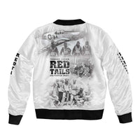 Tuskegee Airmen 332nd Fighter Group Bomber Jacket The First to Fly with Honor - Wonder Print Shop