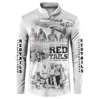 Tuskegee Airmen 332nd Fighter Group Button Sweatshirt The First to Fly with Honor - Wonder Print Shop