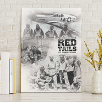 Tuskegee Airmen 332nd Fighter Group Canvas Wall Art The First to Fly with Honor - Wonder Print Shop