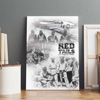 Tuskegee Airmen 332nd Fighter Group Canvas Wall Art The First to Fly with Honor - Wonder Print Shop
