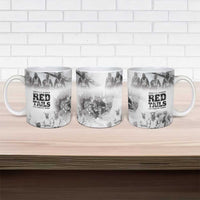 Tuskegee Airmen 332nd Fighter Group Ceramic Mug The First to Fly with Honor - Wonder Print Shop