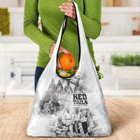 Tuskegee Airmen 332nd Fighter Group Grocery Bag The First to Fly with Honor - Wonder Print Shop