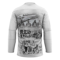 Tuskegee Airmen 332nd Fighter Group Hockey Jersey The First to Fly with Honor - Wonder Print Shop