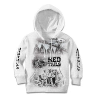 Tuskegee Airmen 332nd Fighter Group Kid Hoodie The First to Fly with Honor - Wonder Print Shop