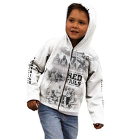 Tuskegee Airmen 332nd Fighter Group Kid Hoodie The First to Fly with Honor - Wonder Print Shop