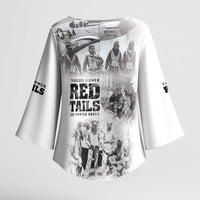 Tuskegee Airmen 332nd Fighter Group Kimono Sleeve Blouse The First to Fly with Honor - Wonder Print Shop