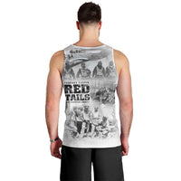 Tuskegee Airmen 332nd Fighter Group Men Tank Top The First to Fly with Honor - Wonder Print Shop