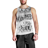 Tuskegee Airmen 332nd Fighter Group Men Tank Top The First to Fly with Honor - Wonder Print Shop