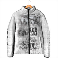 Tuskegee Airmen 332nd Fighter Group Padded Jacket The First to Fly with Honor - Wonder Print Shop