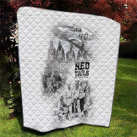 Tuskegee Airmen 332nd Fighter Group Quilt The First to Fly with Honor - Wonder Print Shop