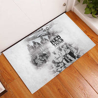 Tuskegee Airmen 332nd Fighter Group Rubber Doormat The First to Fly with Honor - Wonder Print Shop