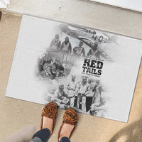 Tuskegee Airmen 332nd Fighter Group Rubber Doormat The First to Fly with Honor - Wonder Print Shop