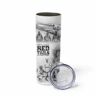 Tuskegee Airmen 332nd Fighter Group Skinny Tumbler The First to Fly with Honor - Wonder Print Shop